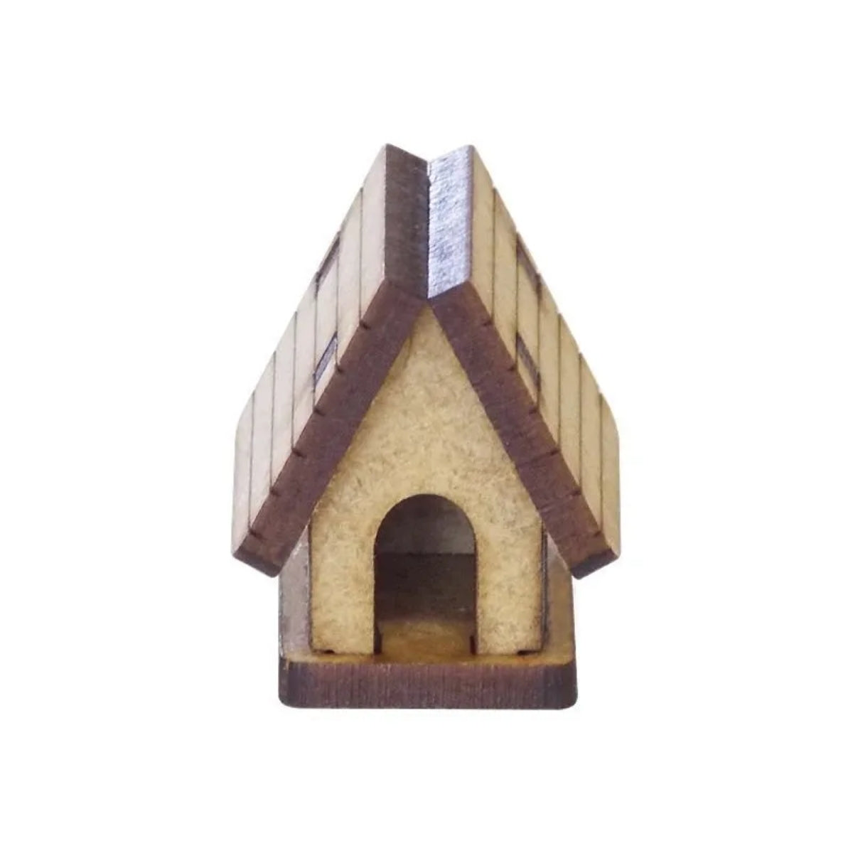Casinha Mdf Cru para Pet M1050 - Woodplan