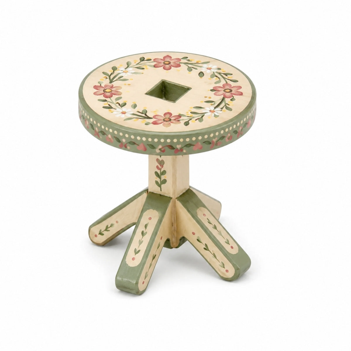 Miniatura Mdf Cru Banquinho Circular M1075 - Woodplan