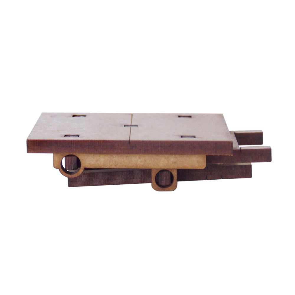 Miniatura Mdf Cru Mesa de Bar M1078 - Woodplan