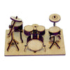 Miniatura Mdf Cru Bateria M1083 - Woodplan