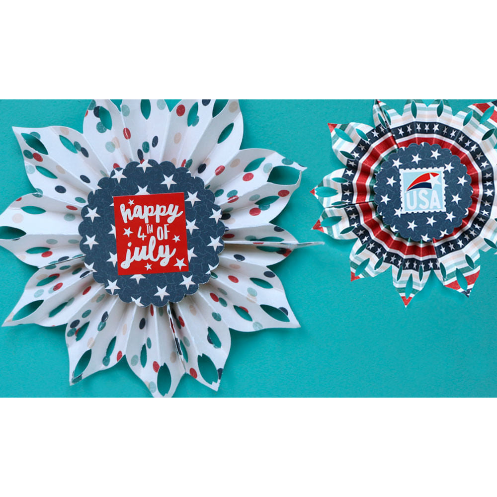 Furador Rosette Punch 660778 para Rosetas - We R Memory Keepers