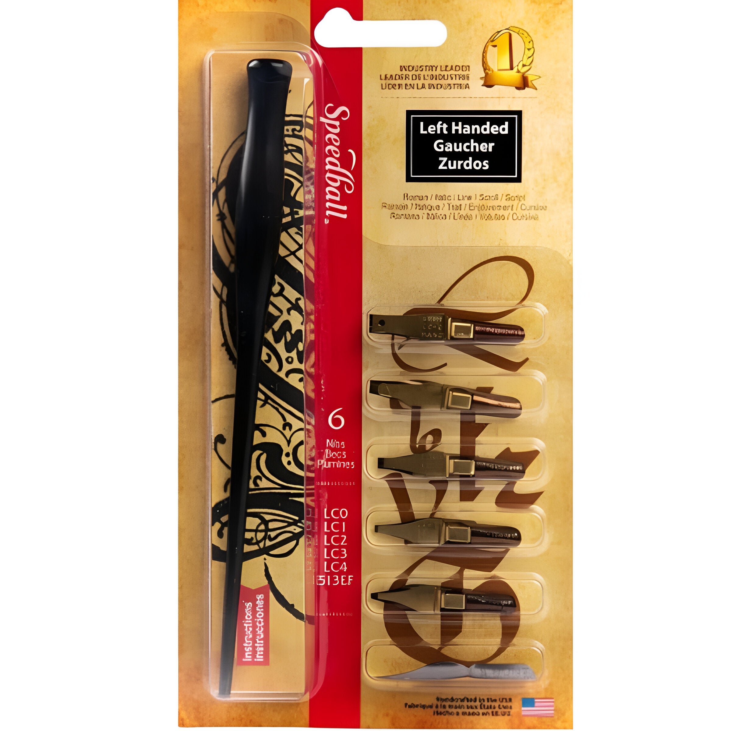 Kit de Caligrafia Speedball - Canhotos
