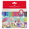 Estojo Caneta Fine Pen Colors 0,4mm 12 Cores - Faber-castell Fpb/es1zf