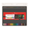 Estojo Lápis de Cor Supersoft 24 Cores Vivas - Faber-castell 210724