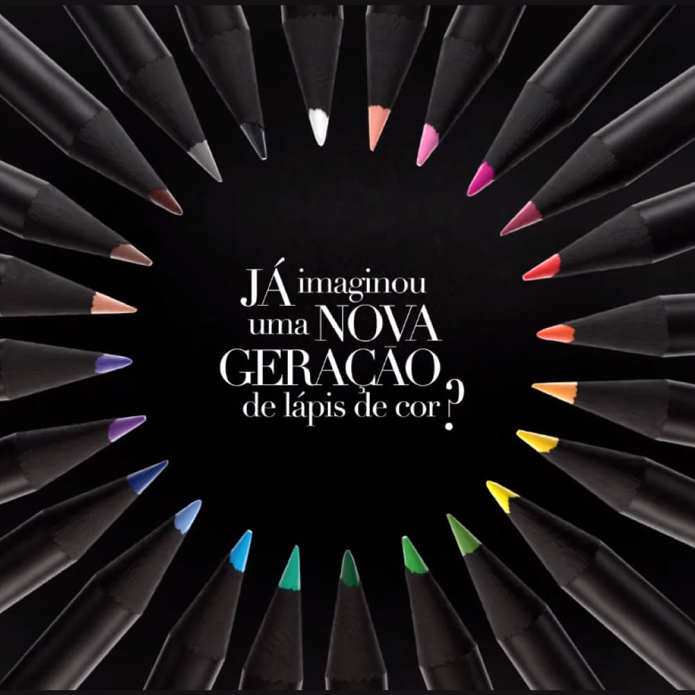 Estojo Lápis de Cor Supersoft 24 Cores Vivas - Faber-castell 210724
