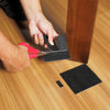 Feltro Adesivo Tekbond Retangular 127x51mm - Preto com 2 Unidades