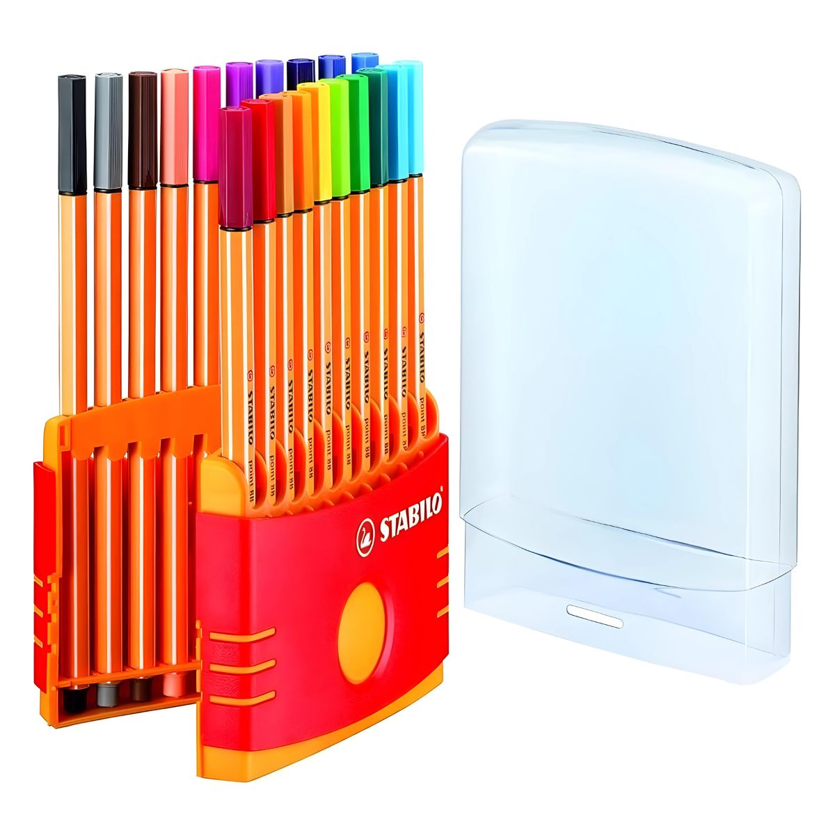 Canetas Fineliner Point 88 Color Parade 0,4mm 20 Cores para Desenho e Escrita Fina - Stabilo