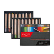 Estojo Lápis de Cor Caran D'ache Pastel Seco com 40 Cores