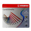 Lápis Pastel Seco Carbothello 24 Cores para Desenho e Esfumado - Stabilo