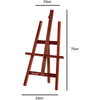 Cavalete para Pintura Tri-pé 75 Cm 4107 Mogno Mesa