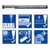 Kit Pigment Liner Artist Set com 6 Peças - Staedtler