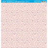 Papel para Scrapbook Estampas Basicas Borboletas e Florzinhas 30,5x30,5cm para Scrapbook e Papelaria Criativa Sbb-105 - Litoarte