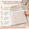 Papel para Scrapbook Estampas Basicas Borboletas e Florzinhas 30,5x30,5cm para Scrapbook e Papelaria Criativa Sbb-105 - Litoarte