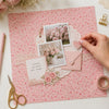 Papel para Scrapbook Estampas Basicas Rosas 30,5x30,5cm para Scrapbook e Papelaria Criativa Sbb-083 - Litoarte