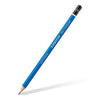 Estojo em Lata de Lápis Grafite Staedtler Mars Lumograph com 6 Unidades