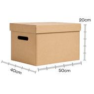 Caixa Organizadora Cx Organ Mdf Cru 50x40x20cm