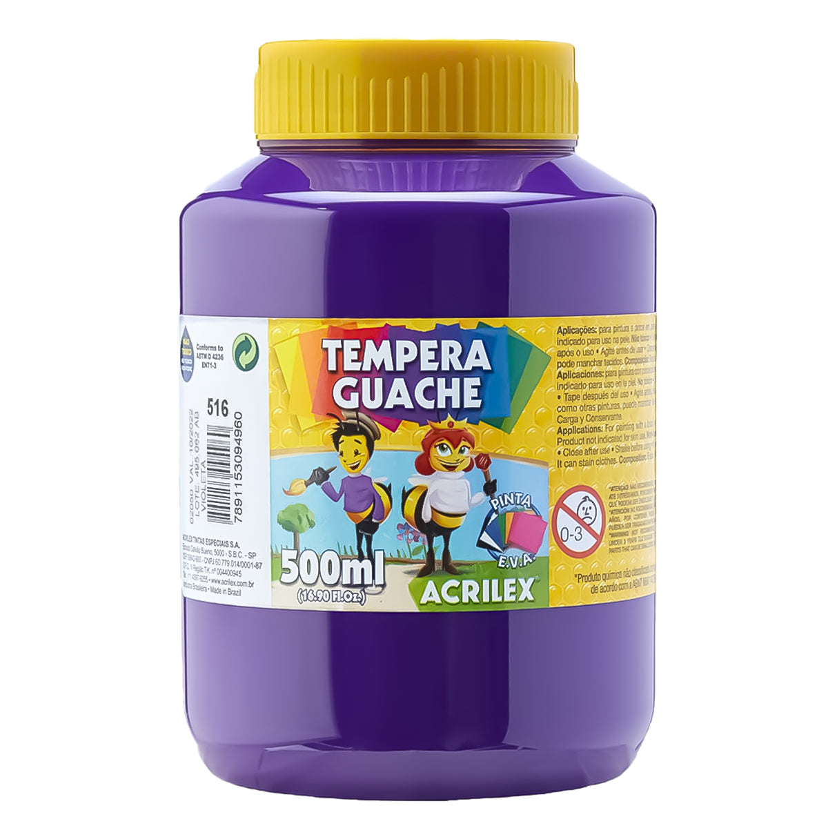 155088-tinta-tempera-guache-acrilex-500ml-516---violeta-364738