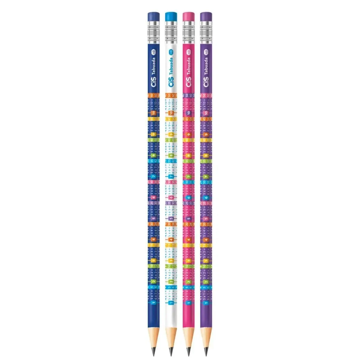 Lapis de Grafite Tabuada com Borracha - Cis
