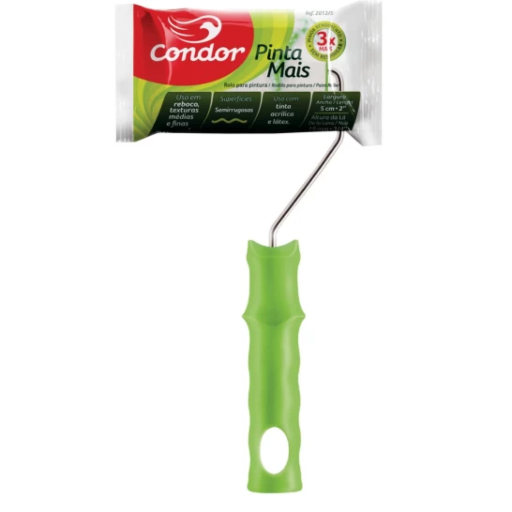 Rolo Lã Mista Condor 2012 5 Cm