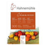Bloco de Papel para Aquarela Hahnemühle Cézanne 300g Textura Fina 36x48cm 10 Folhas
