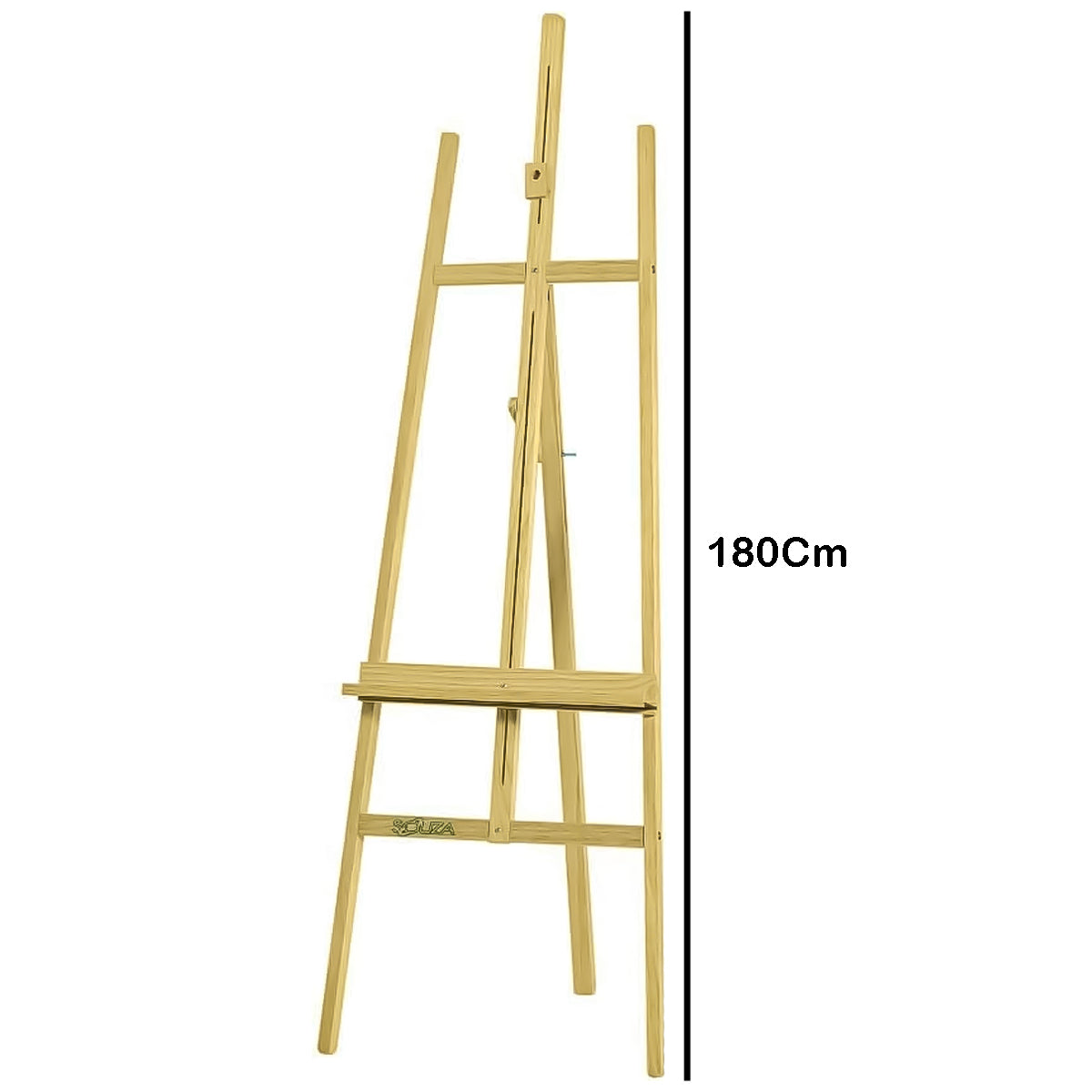 Cavalete para Pintura Popular 1,80 Metros Pinus Natural
