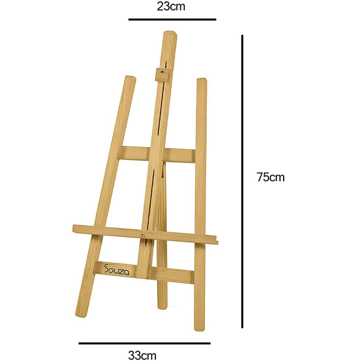 Cavalete para Pintura Tri-pé 75cm 4105 Natural Mesa