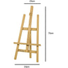 Cavalete para Pintura Tri-pé 75cm 4105 Natural Mesa