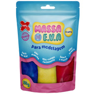 Massa Eva 50g com 5 Cores - Make+