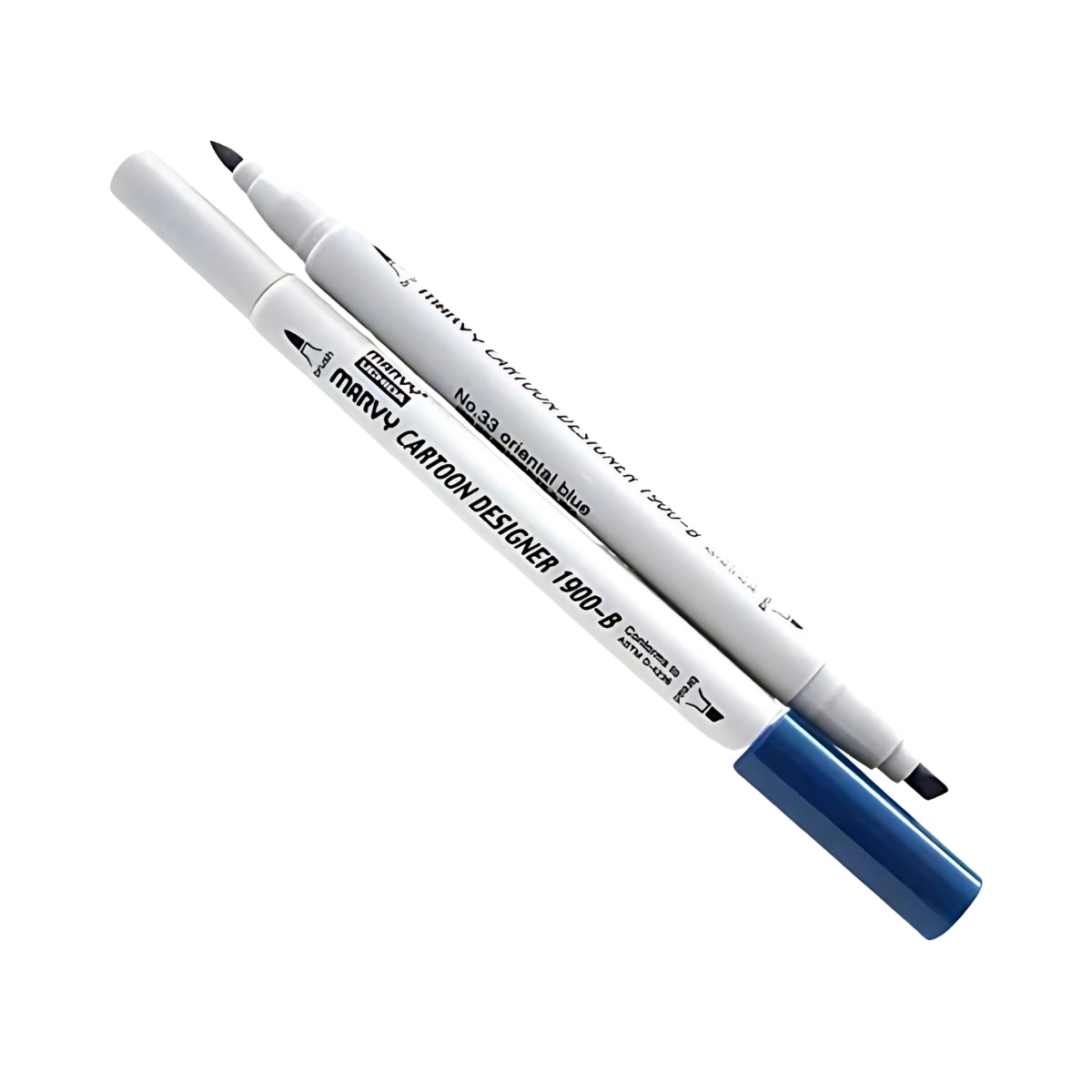 Marcador Artistico Permanente Carton Designer 1900b - Marvy Uchida