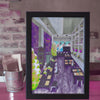 Marcador Artistico Permanente Carton Designer Azul Marinho 50 - Marvy Uchida