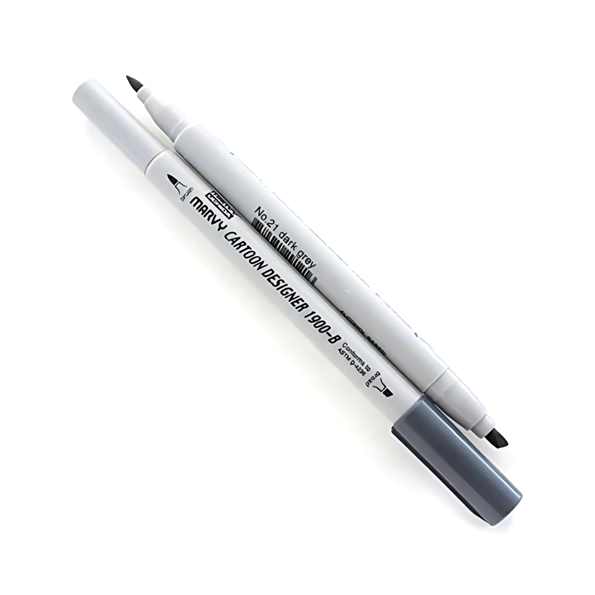 Marcador Artistico Permanente Carton Designer 1900b - Marvy Uchida