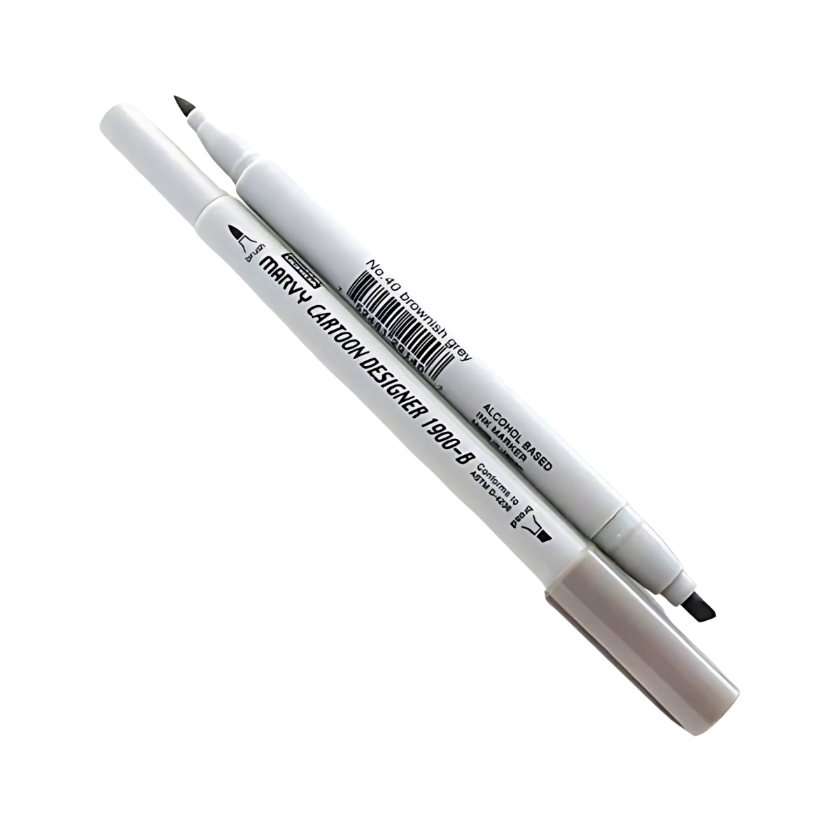 Marcador Artistico Permanente Carton Designer 1900b - Marvy Uchida