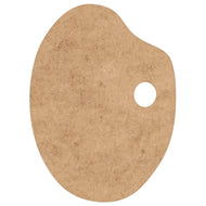 Paleta para Pintura Souza 30x20cm Mdf Natural