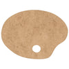 Paleta para Pintura Souza 30x20cm Mdf Natural