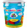 Pote Massinha Soft para Modelar 100g com 5 Cores - Utiguti