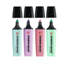 Marca-textos Boss Original Pastel 2-5mm 4 Cores para Grifar, Lettering e Journaling - Stabilo