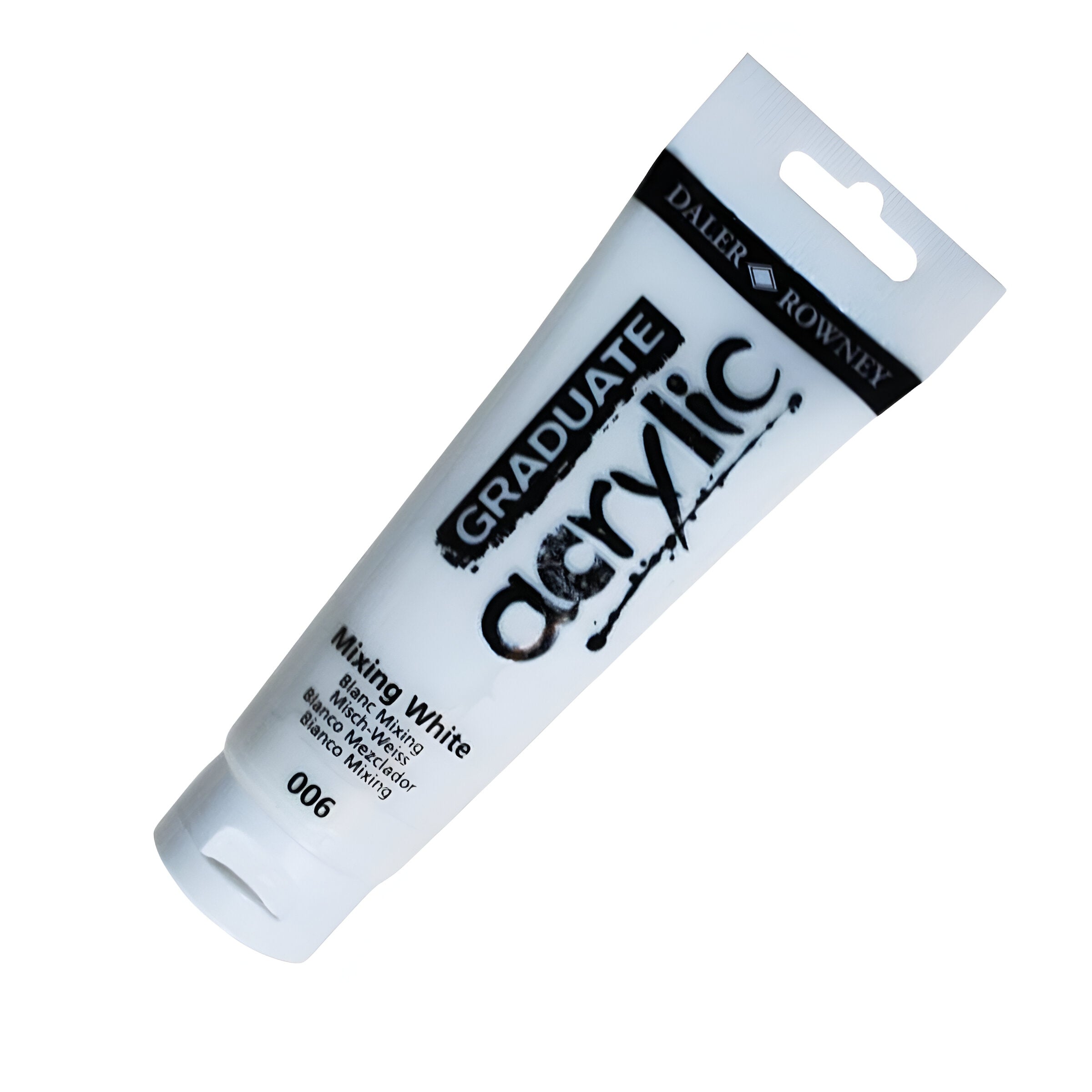 Tinta Acrílica Graduate 120ml Daler & Rowney - 006 Mixing White
