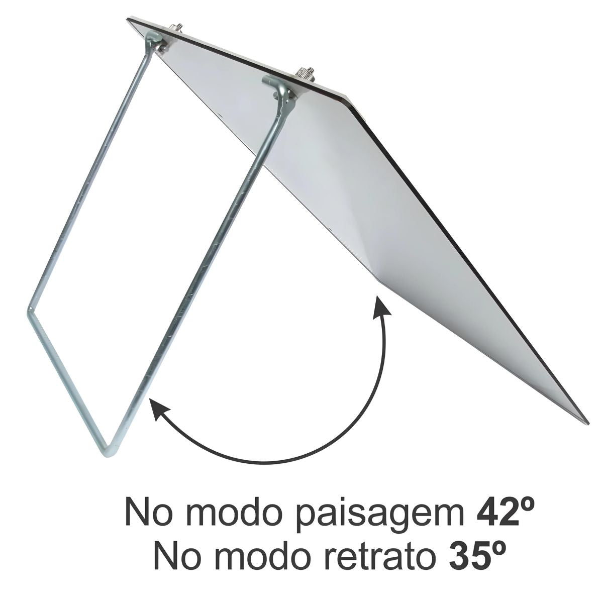 Prancheta Portátil com Prendedor Trident Fórmica Branca A3 45x34 Cm - Modelo 48-a3fa