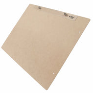 Prancheta Portátil Trident com Prendedor Acrílico Reversível Mdf Natural 45x34 Cm - Modelo 48-a3ma