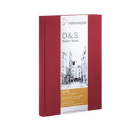 Bloco de Desenho Hahnemühle Sketch Book D&s 140g/m² Retrato Vermelho Com 80 Folhas