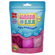 Massa Eva 50g com 3 Cores - Make+