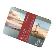 Lata Cartão Postal Aquarela Hahnemühle 230g Textura Fina 10,5x14,8cm 30 Folhas