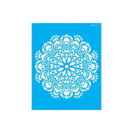 Stencil Opa 20x25cm - Mandala Flor Bauer - 2458