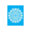 Stencil Opa 20x25cm - Mandala Flor Bauer - 2458