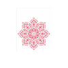 Stencil Opa 20x25cm - Mandala Flor Oito Pontas - 2459