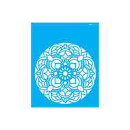 Stencil Opa 20x25cm - Mandala Flor Redonda - 2460