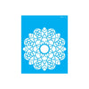 Stencil Opa 20x25cm - Mandala Folhas - 2462
