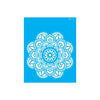 Stencil Opa 20x25cm - Mandala Flor Vitral - 2463