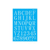 Stencil Opa 15x20cm - Alfabeto Reto Maiúsculo 2,40cm - 2495