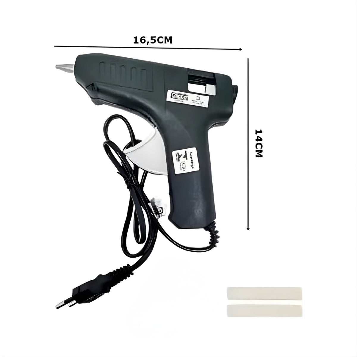 Pistola Cola Quente 40w Grande 4008 - Make+